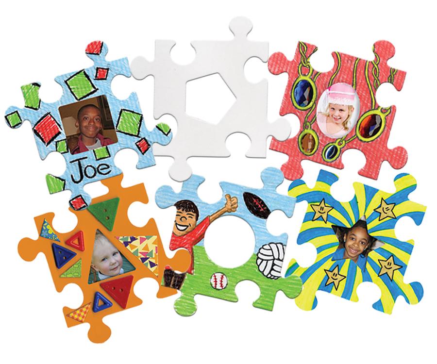 Picture Frame Puzzle Pieces Teacher Direct